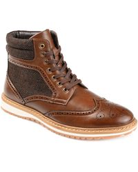 Vance Co. - Harlan Wingtip Ankle Boot - Lyst