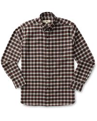 Duck Head - Rosemont Plaid Cotton Flannel Sport Shirt - Lyst