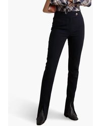 Veronica Beard - Jessamy Twill Slim-leg Pants - Lyst