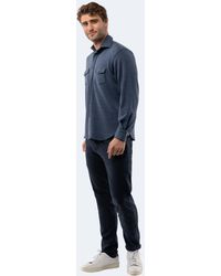 American Heritage - Stripes Knit Shirt - Lyst