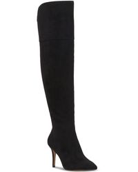 Jessica Simpson - Adysen Faux Suede Pointed Toe Over-the-knee Boots - Lyst