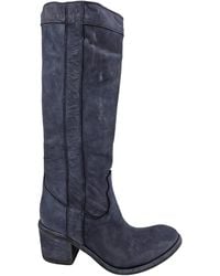Madison Maison - Leather Knee-High Pull-On Boot - Lyst