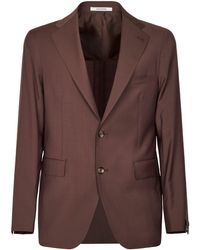 Tagliatore - Tailored Two-Button Jacket With Matching Trousers - Lyst