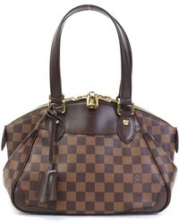 Louis Vuitton Marais Beige Canvas Handbag (Pre-Owned)