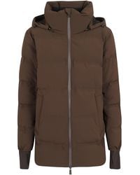 Herno - Medium-Length Down Jacket With Gore-Tex Windstopper And Removable Hood - Lyst