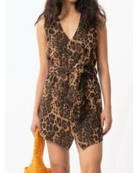 FRNCH - Cicilia Leopard Dress - Lyst