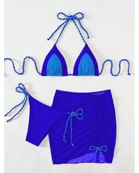 TRUEDAMES - 3 Piece Bikini Swimsuit Split Swimsuit Bikini - Lyst