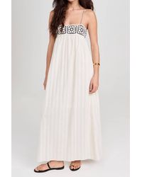 dress to - Cropped With Crochet Tie Belt Maxi Dress - Lyst