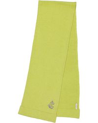 Jimmy Choo - Knitted Cashmere Scarf - Lyst