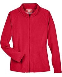 Team 365 - Campus Microfleece Jacket - Lyst