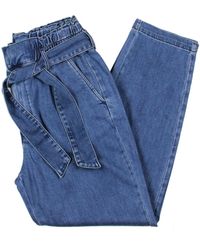 Jag Jeans - High Rise Pleated Tapered Leg Jeans - Lyst