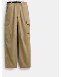 COACH - Nylon Utility Pants - Lyst