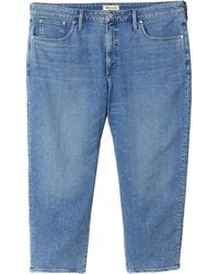 Madewell - Plus Vintage Straight Cropped Jeans - Lyst