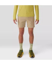 Mountain Hardwear - Basin Trek Shorts Moab Tan Stretch Hiking Ddr411 - Lyst