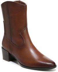 Naturalizer - Gaby Western Booties - Lyst