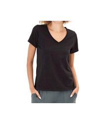 Threads For Thought - Pattie Classic Jersey V Neck Organic Cotton Tee - Lyst
