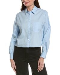 Rag & Bone - Max Cropped Shirt - Lyst