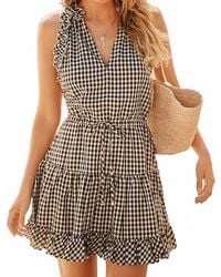 Sundays - Blisse Gingham Dress - Lyst