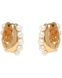 Mignonne Gavigan - Jasmin Pearl Hoop Earrings - Lyst