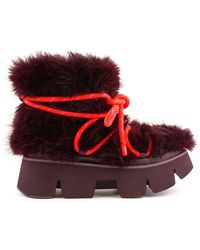 United Nude - Stomper Fur Boot - Lyst
