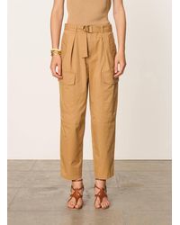 Vanessa Bruno - Edan Cropped Cargo Pant - Lyst
