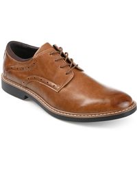 Vance Co. - Irwin Faux Leather Lace Up Oxfords - Lyst
