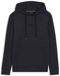 BOSS - Regular-Fit Hoodie With Quilted Jacquard - Lyst