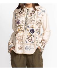 Johnny Was - Mabel Embroidered Blouse - Lyst