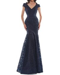 Colors Dress - Metallic Mermaid Gown - Lyst