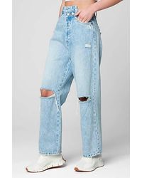 Blank NYC - Baxter Ribcage Straight Leg With Rip Party Everyday - Lyst