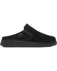 Fitflop - Women Gen-ff Elasticated Suede Mules, Full Price - Lyst