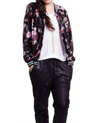 Gigi Moda - Giora Floral Bomber Jacket - Lyst