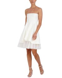 BCBGMAXAZRIA - Mini Strapless Cocktail And Party Dress - Lyst