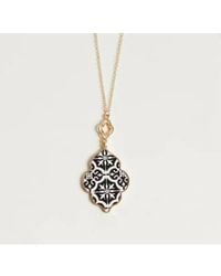 FUNKY MONKEY - Mosaic Long Pendant Necklace - Lyst