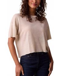 The Normal Brand - Summer Linen-Blend Tee - Lyst