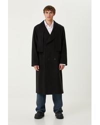 Pcfg - Wool & Cashmere Blend Long Coat - Lyst