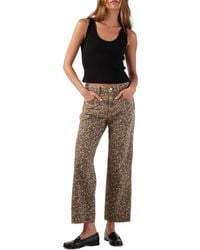 AMO - Billie Wide Straight Leg Jeans - Lyst