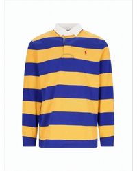 Polo Ralph Lauren - Horizontal Stripe Long-Sleeve Polo Shirt With Classic Collar - Lyst