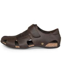 Panama Jack - Fletcher C1- Closed Toe Leather Sandals - Lyst