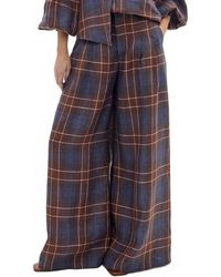 Lanhtropy - Super Culotte Linen Pants - Lyst