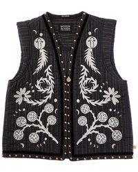 Scotch & Soda - Mystic Embroidered Vest - Lyst