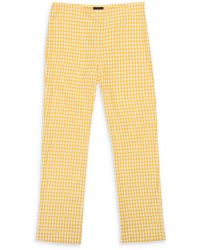 CALLIPYGIAN - Seersucker Gingham Narrow Pant - Lyst