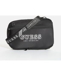 Guess Factory - Nylon Logo Sling Bag - Lyst