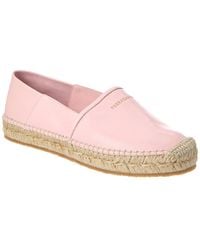 Ferragamo - Alma Leather Espadrille - Lyst