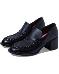 A.s.98 - A. S. Gaines Loafers Leather Slip On Block Heel Zogg1114 - Lyst