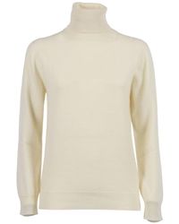 Kangra Cashmere - Seamless Regular Fit Turtleneck - Lyst