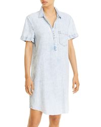 Rails - Lyocell Blend Mini T-shirt Dress - Lyst