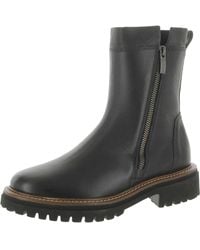 Paul Green - Justine Bootie Zipper Lug Sole Combat & Lace-up Boots - Lyst