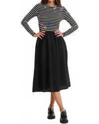 Desigual - Vest Raya Hibrida Long Sleeve Dress - Lyst