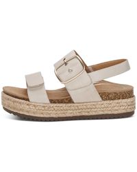 Aetrex - Vania Platform Sandals - Lyst